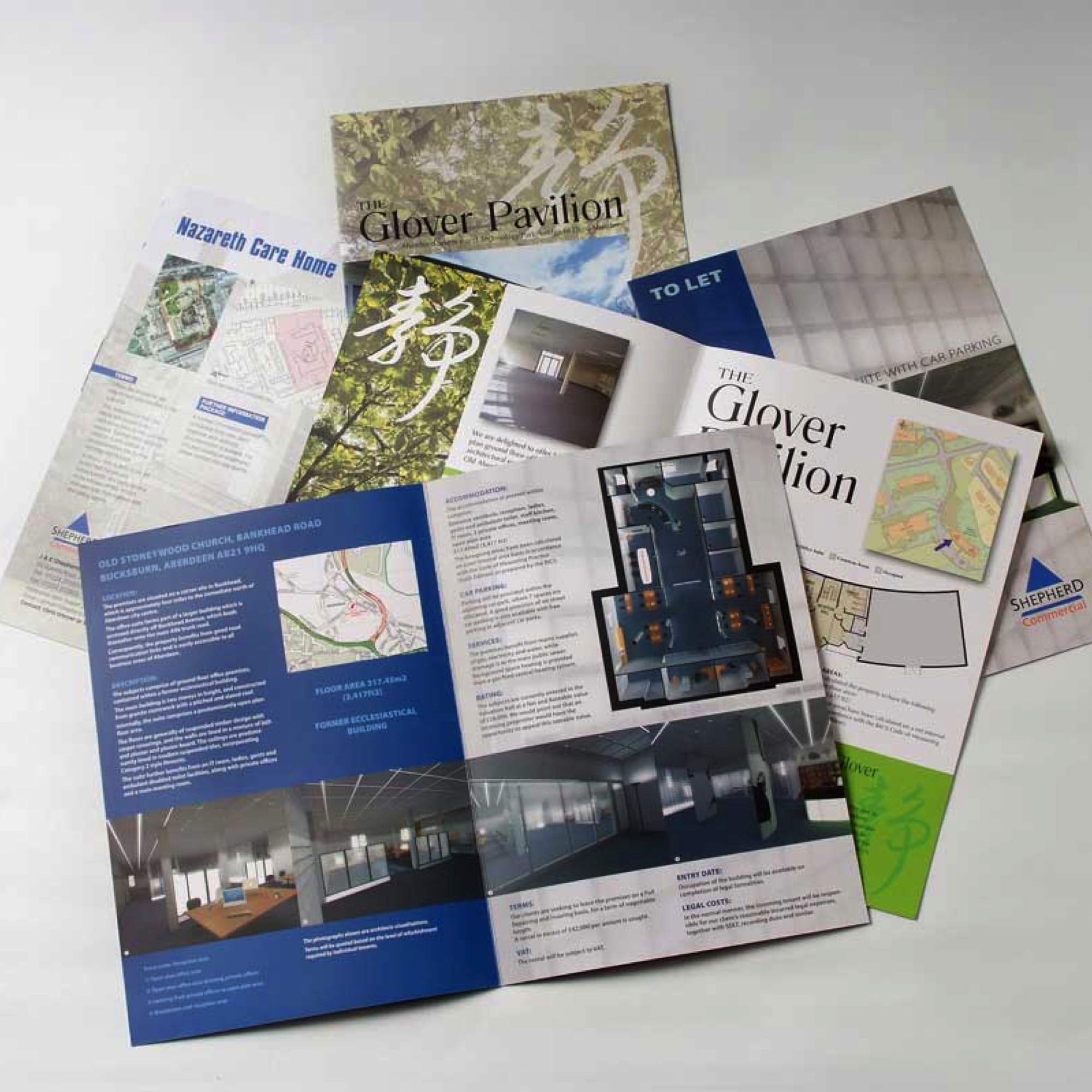 property brochures and leaflets